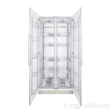 Cuisine Double Fat-Out Armoire organise la salle de stockage